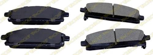 Monroe gx691 brake pad or shoe, front-monroe prosolution ceramic brake pad