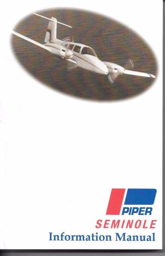 Piper seminole information manual