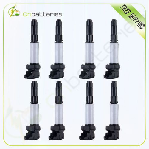 Pack of 8 ignition coil coils for  bmw &amp; rolls royce l6 v8 v12 c1404  01-10