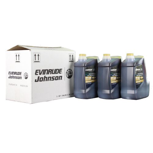 Evinrude xd100 outboard motor oil case (3 gallons)