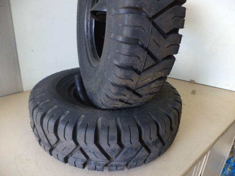 1 pair of new denman forklift tires 6.90/6.00-9 nhs 10 ply rating industrial 