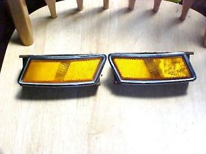 70 mustang shelby boss mach1 fron side marker light assemblies oem