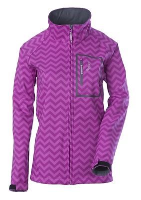 Divas snowgear softshell 2016 womens jacket chevron orchid/pink