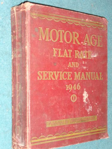 1937-1946 chevy ford olds cadillac mercury dodge &amp; more shop and parts manual