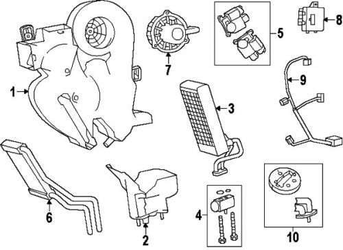 Dodge 68089106aa genuine oem seal kit