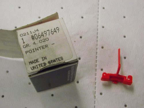 Nos oem shift indicator pointer part# 6497649