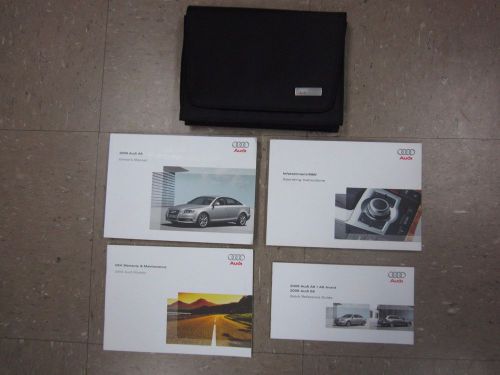 2009 audi a6 , s6, a6 avant.,owner&#039;s manual user guide books oem