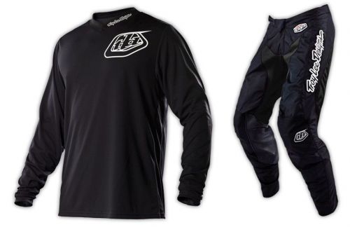 New troy lee designs tld gp midnight hot rod mx gear combo black blk all sizes