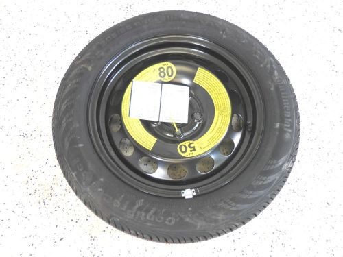 Mk6 volkswagen jetta golf spare tire donut 16&#034; 16x6.5 continental 205/55r16 oem