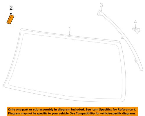 Chrysler oem-windshield spacer 4278662