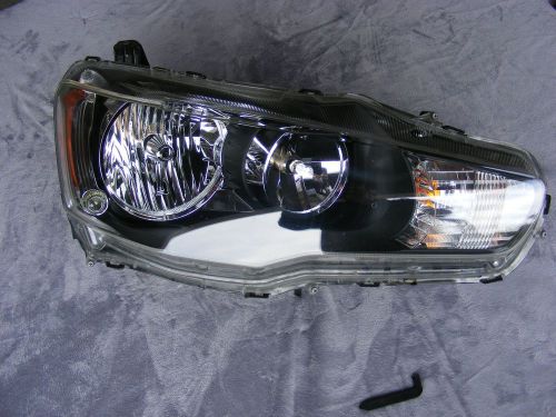 Mitsubishi evolution right halogen headlight oem 09-13