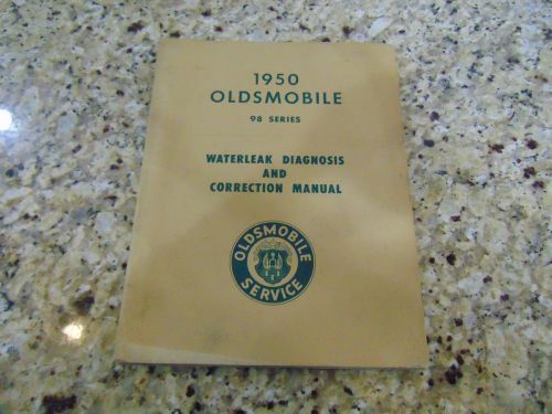1950 oldsmobile  technical information 98 series service  manual original