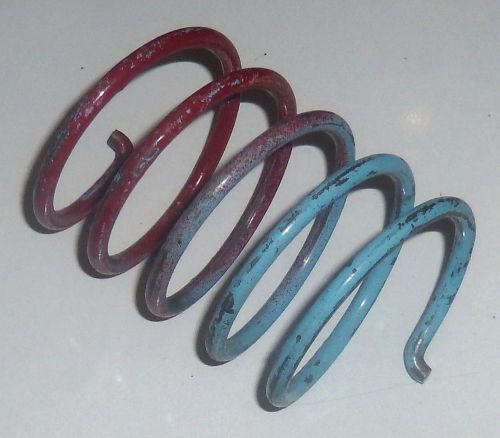 Polaris oem used snowmobile secondary clutch spring red light blue 704xxxx