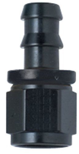 Fragola 200116-bl black size (-16) straight push lock hose fitting