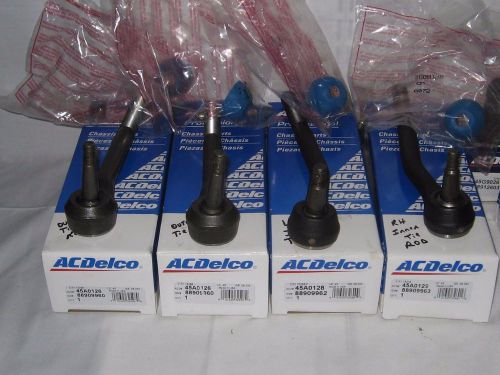 1963-82 corvette front suspension tie rod kit new acdelco oem professional