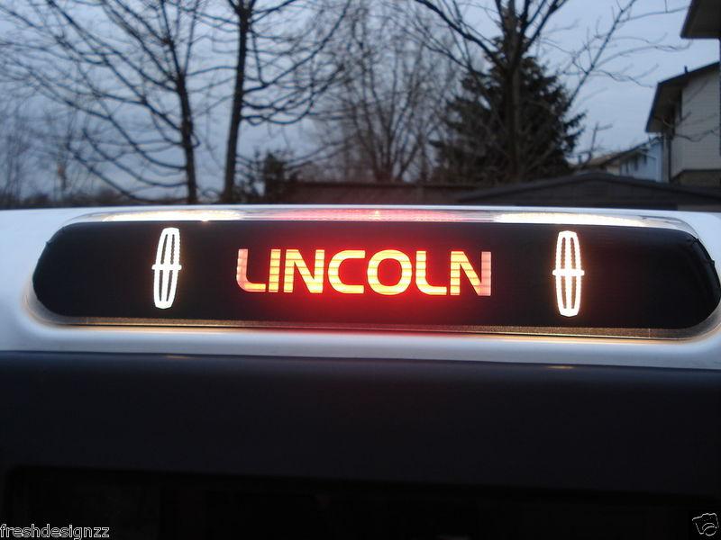 Lincoln mark lt 3rd brake light decal overlay 06 07 08