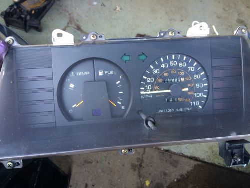 Cluster for 1984 -87 corolla 4 door