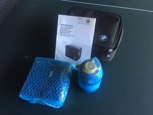 Bmw mobility kit 71102282826.9 portable compressor tire sealant fix a flat oem