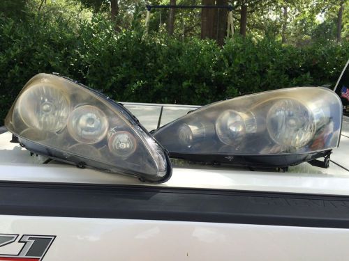 Headlamps for a acura 2006 rsx, type s