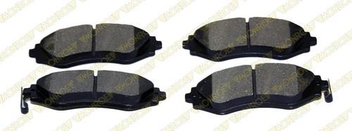 Monroe dx797 brake pad or shoe, front-monroe dynamics brake pad