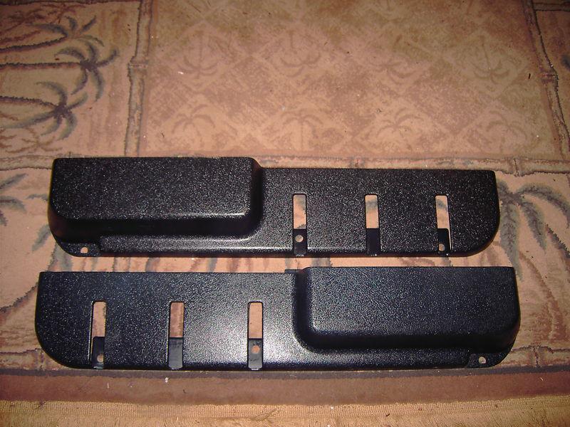 Volvo 240 stock door pocket set, dark blue. used.