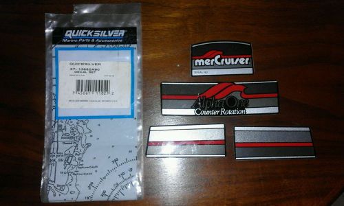 Mercruiser alpha 1 gen 1 decal set.