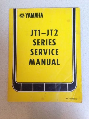 Vintage oem yamaha jt1 - jt2 series service manual