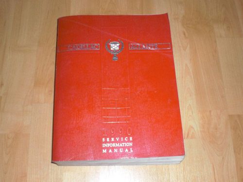 1990 cadillac allante oem shop service repair manual 90 w/ wiring diagrams