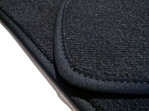 Dark grey velours trunk carpet set + nubuck for mercedes 190 sl w121