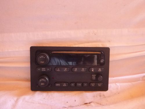 03-05 chevrolet silverado gmc yukon sierra radio cd faceplate 15850275 bb62924