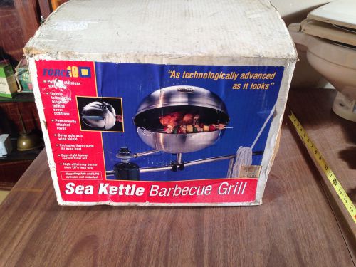 Marine grill - force 10 sea chef combination barbecue and stove