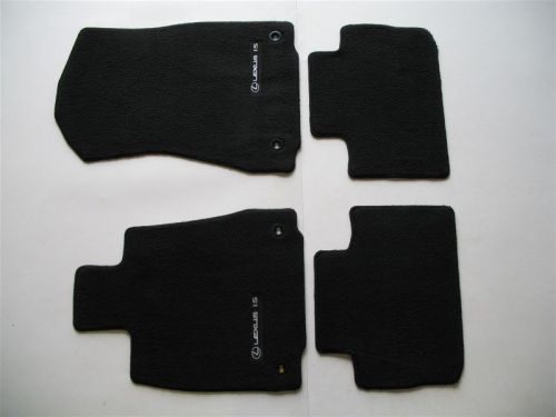 14 15 16 lexus is250 is350 is200 t is200t rwd black carpet floor mats rugs set