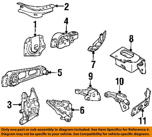 Mopar oem 4891550aa engine torque strut mount-strut