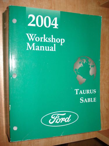 2004 ford taurus mercury sable shop manual service book original repair