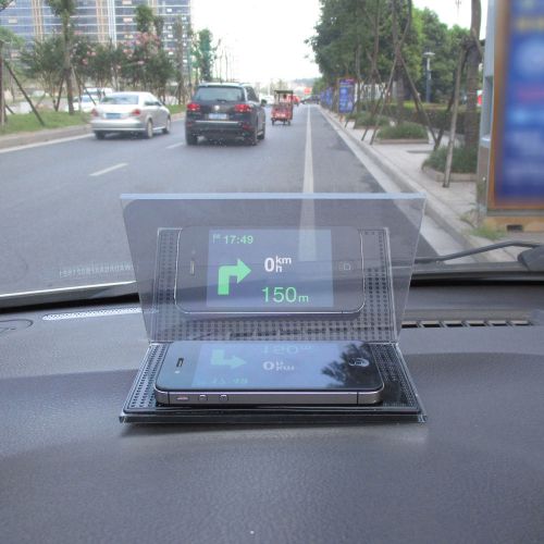 Auto car head-up display hud show vehicle speeding way navigation