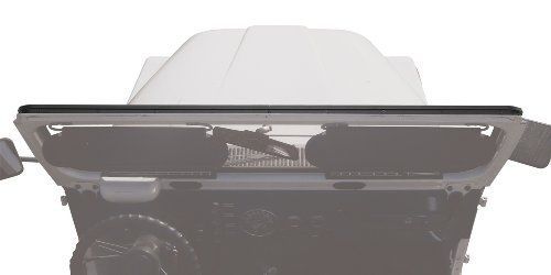 Bestop 51209-01 black windshield channel for 76-95 cj5, cj7, wrangler; 64-84