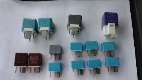 Toyota oem relay assorment