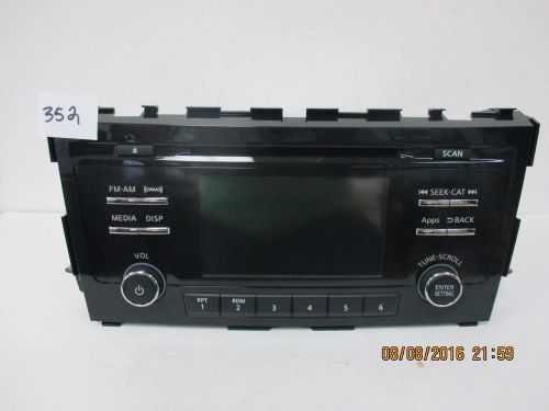 2015 nissan altima premium cd xm radio 28185-3ta1b