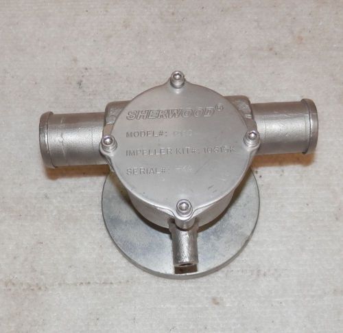 Sherwood raw water - sea pump - p110 - pleasurecraft - ra57028 - used