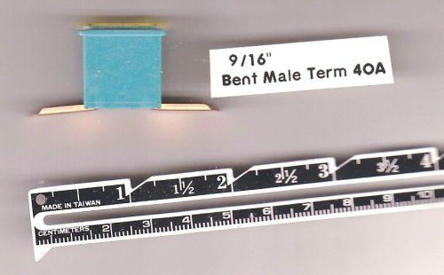 Genuine aurora fuse  40 amp, 32 volt male bent 9/16