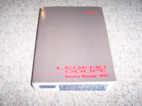 1993 acura legend coupe factory shop service repair manual l ls 3.2l v6