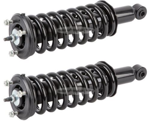 Pair new complete front right &amp; left strut shock coil spring assembly