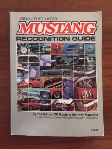 Mustang recognition guide