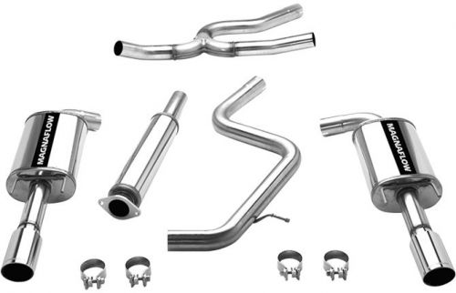 Magnaflow street cat back exhaust system 06-11 impala 3.5 3.9l v6 16708