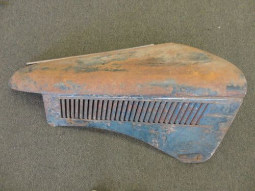 1936 ford passenger car driver&#039;s side hood top and side flathead v8 coupe sedan