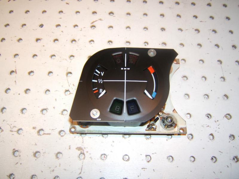 Bmw late model 2002tii instrument cluster ( fuel/oil/temp/b) vdo gauges, 39/2vbo