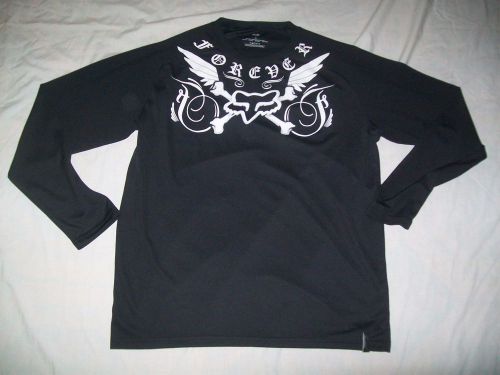 Nwot&#039;s fox racing victory black x-large (xl) nomad jersey,shift,fly,thor,msr