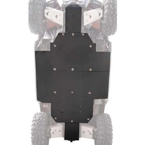 Tusk quiet glide uhmw skid plate 3/8&#034; polaris rzr 800 2007-2014 skidplate rzr800