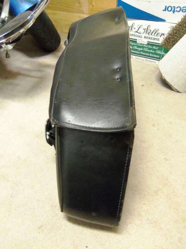 Harley touring road king flhrc classic left saddlebag 1997 - 2008 oem