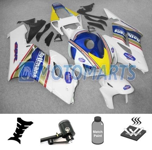 Bundle inj fairing kit with brake fluid reservoir for honda cbr 1000 rr 04 05 ap